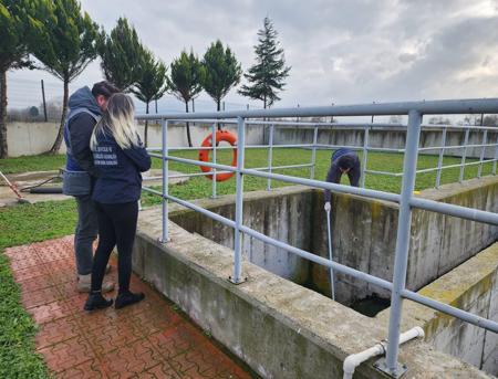 Gönen Çayına deşarjı bulunan 25 işletme denetlendi
