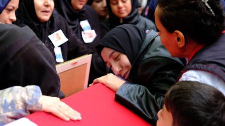 Şehitler memleketlerinde son yolculuğuna uğurlanıyor