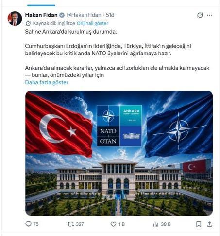 Bakan Fidandan Ankara Zirvesi açıklaması