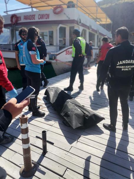 Barajda kaybolan İrlandalı turistin 5inci günde cansız bedeni bulundu