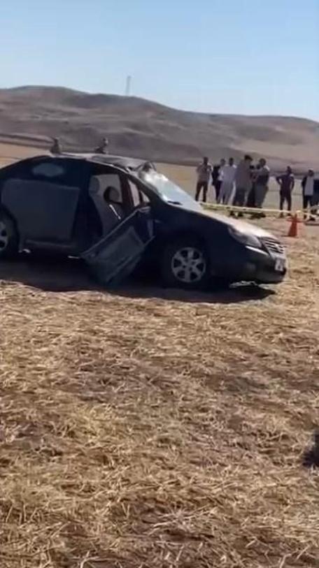 Otomobil, şarampole devrildi; Abdullah öldü, sürücü yaralı