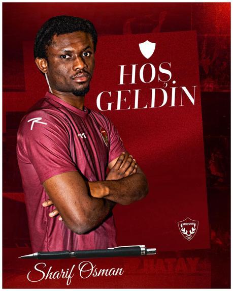 Transfer yasağını kaldıran Hataysporda transferler devam ediyor