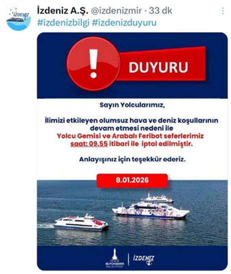 İzmirde sağanak etkili oldu