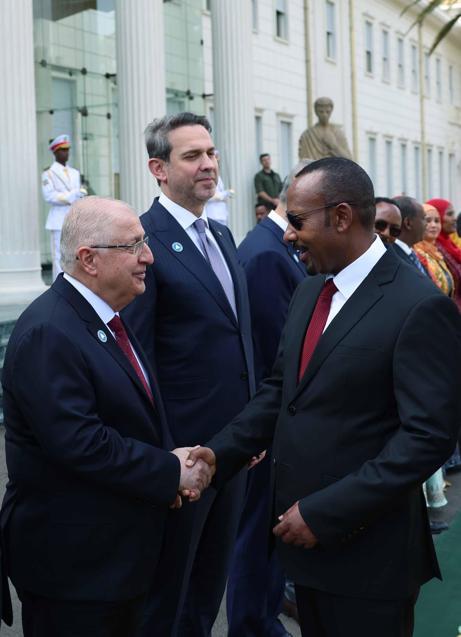 Cumhurbaşkanı Erdoğan, Etiyopya Başbakanı Ali ile görüştü