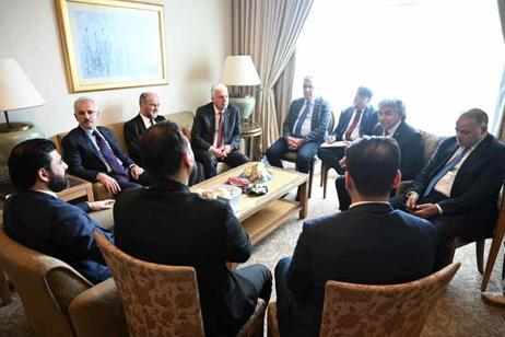 Bakan Uraloğlu, Suriye Sivil Havacılık Genel Müdürü Salibi ile görüştü