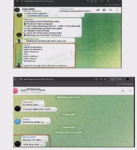 Dijital ortamda suç ağına 16 ilde eş zamanlı operasyon: 35 gözaltı