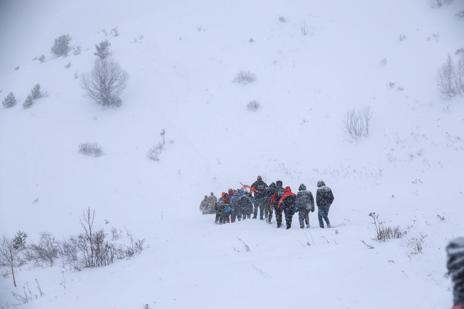 Artvinde çığ altında kalan çobanı arama çalışmalarında 4üncü gün