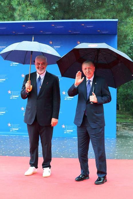 Cumhurbaşkanı Erdoğan, Arnavutlukta
