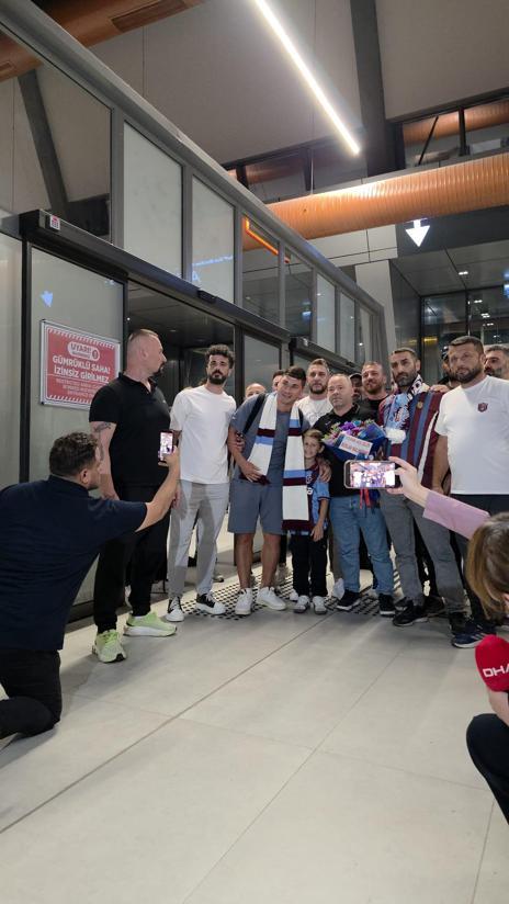 Trabzonsporun yeni transferi Malinovskyi kente geldi