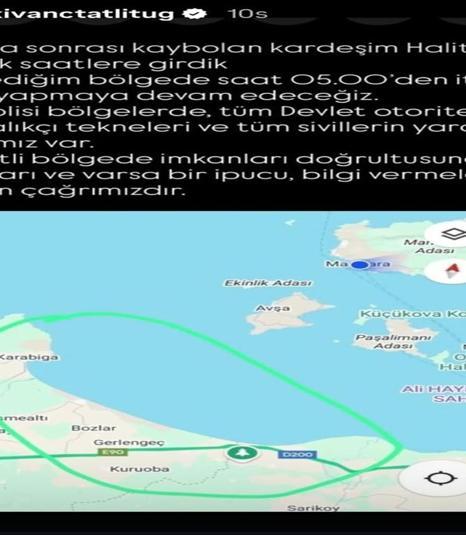 Teknesi parçalanmış halde bulunan iş insanını 13 kurbağa adam arıyor