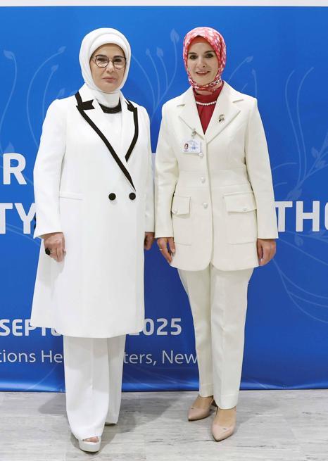 Emine Erdoğan, BMde ‘Birlikte Daha İyiye: Aileden Başlayan Küresel Dayanışma’ programına katıldı