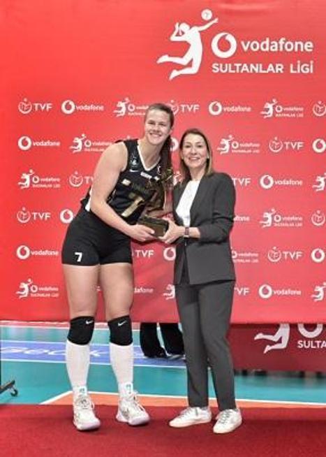 Vodafone özel ödülünün sahibi Van Ryk oldu