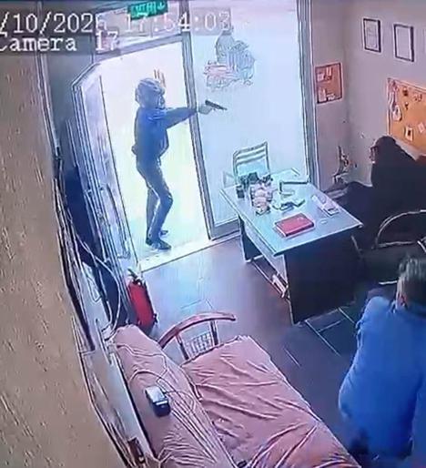 Akaryakıt istasyonundaki silahlı saldırının görüntüleri ortaya çıktı