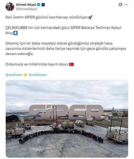 Haluk Görgün: ÇELİKKUBBEye bir Siper Sistemi daha eklendi