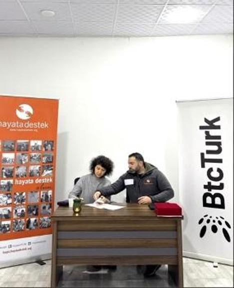 BtcTurk ve Hayata Destek’ten Hatay’daki kadınlara mikro hibe desteği