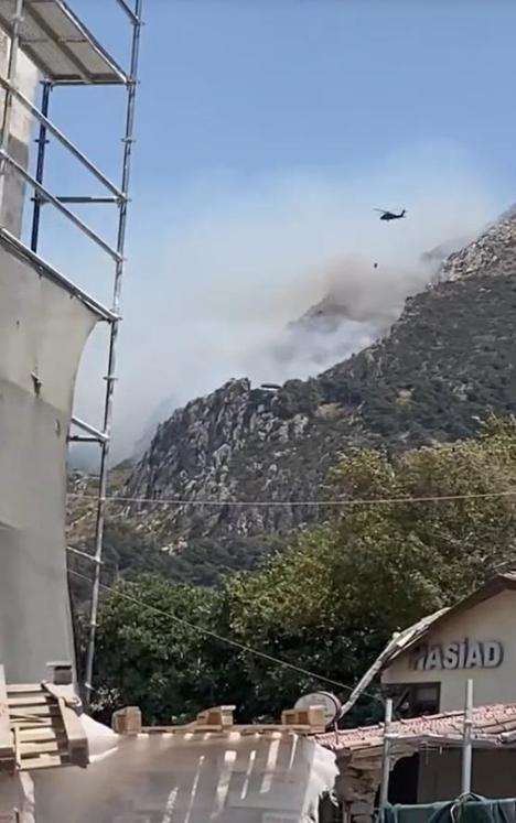 Hataydaki orman yangını kontrol altında