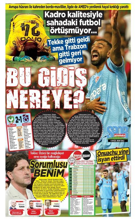 Trabzonspor kayıplarda