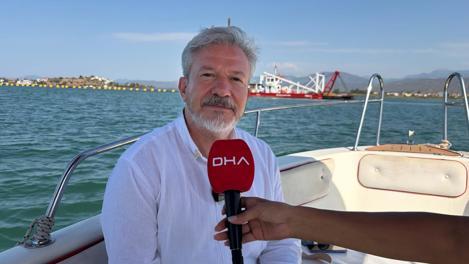 Fethiye Körfezinde dip çamuru temizliği için çalışma başlıyor