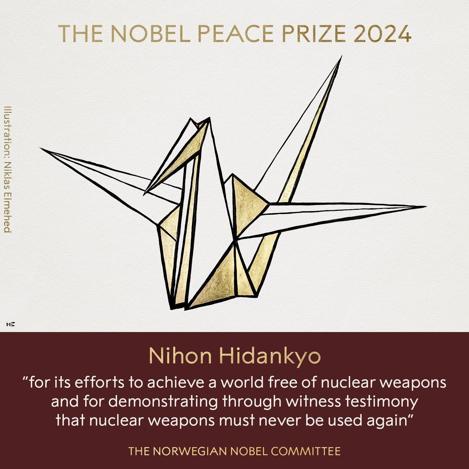 Nobel Barış Ödülü’nü kazanan Nihon Hidankyo’dan Gazze tepkisi