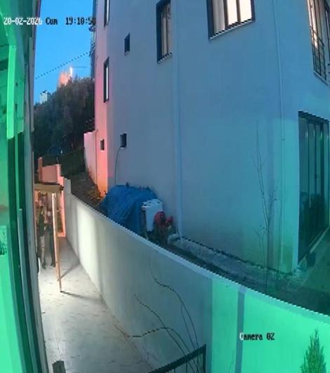 İkra bebek ile babasının darbedildiği olaya ilişkin yeni görüntüler ortaya çıktı