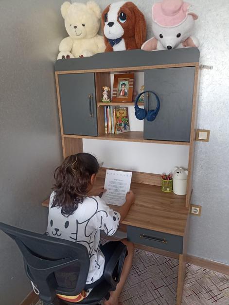 Bakan Göktaştan koruyucu aile yanında kalan çocuklara mektup