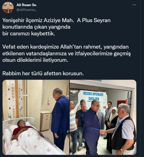 Diyarbakırda 25 katlı apartmanın 20nci katında yangın; 1 ölü, 14 yaralı