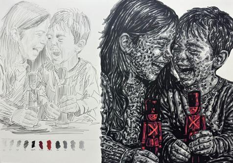 Sefa Çakır’ın “Kapıyı Dışarıdan Kapattım | I Closed the Door from the Outside” isimli solo sergisi, Vısıon Art Platformda