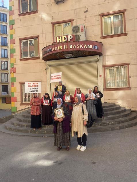 HDP önündeki evlat nöbetinde aile sayısı 369 oldu