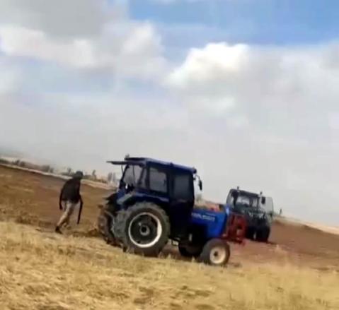 Kızının gözü önünde dövüldü; o anlar kamerada