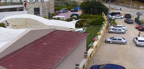 Dekoratif kemerin altında kalan çiftin öldüğü olayda yeni görüntüler