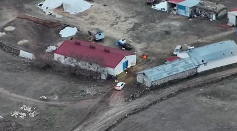 Karsta silah tacirlerine dron destekli operasyon: 10 gözaltı