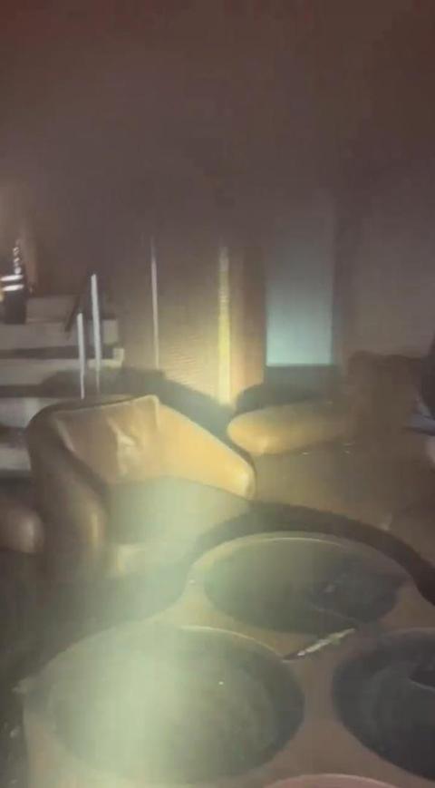 Bursada 7 katlı otelde yangın paniği: 8 kişi dumandan etkilendi