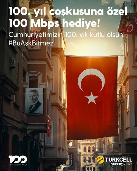 Turkcell, fiber hızını 29 Kasım’a kadar 100 Mbps’ye çıkardı