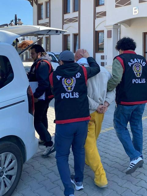 KADES ihbarına gidilen evde, esrar ve silah ele geçirildi