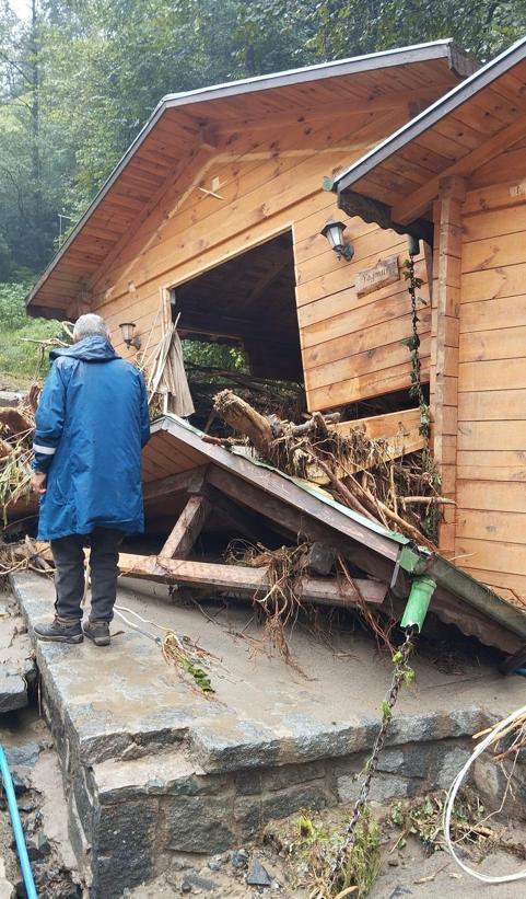 Rizede yağış, sel ve heyelana neden oldu