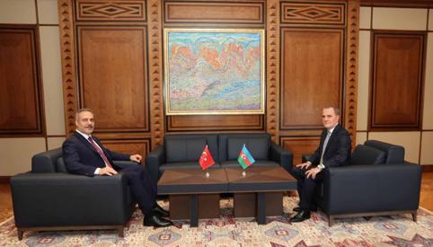 Bakan Fidan, Azerbaycan Dışişleri Bakanı Bayramov ile görüştü