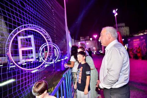 Yedikule Hisarı Drone Yarışları’nın birincileri ödüllerini aldı