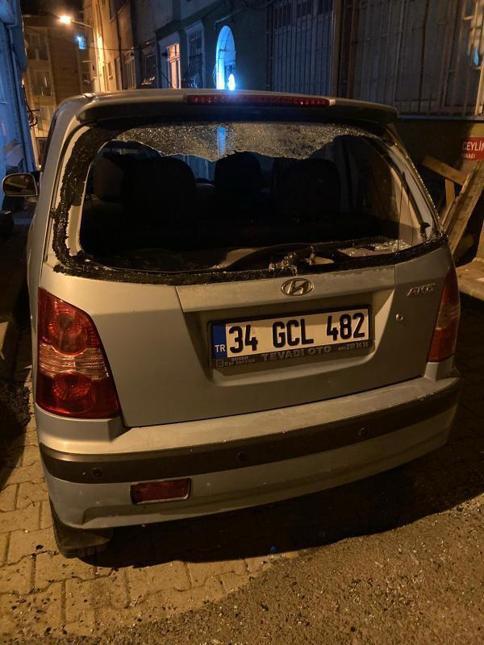 Kağıthane’de kavgada tek yumrukla aracın camını patlattı; araç sahibi hırsızlık sandı