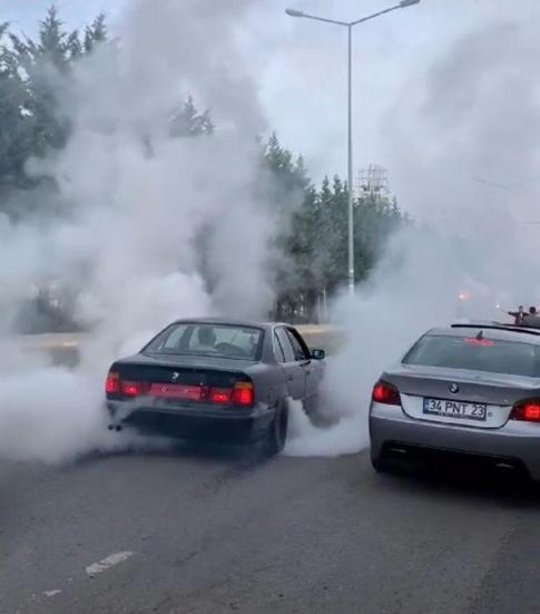 Gaziosmanpaşada drift yaparak görüntüleri sosyal medyadan paylaşan sürücüye ceza