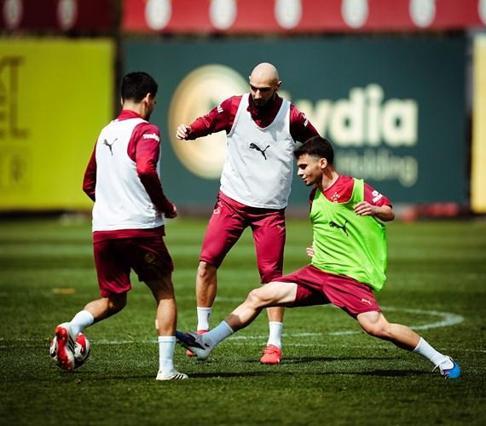 Galatasaray, Trabzonspor maçının hazırlıklarına devam etti