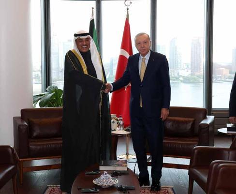 Cumhurbaşkanı Erdoğandan peşpeşe önemli görüşmeler