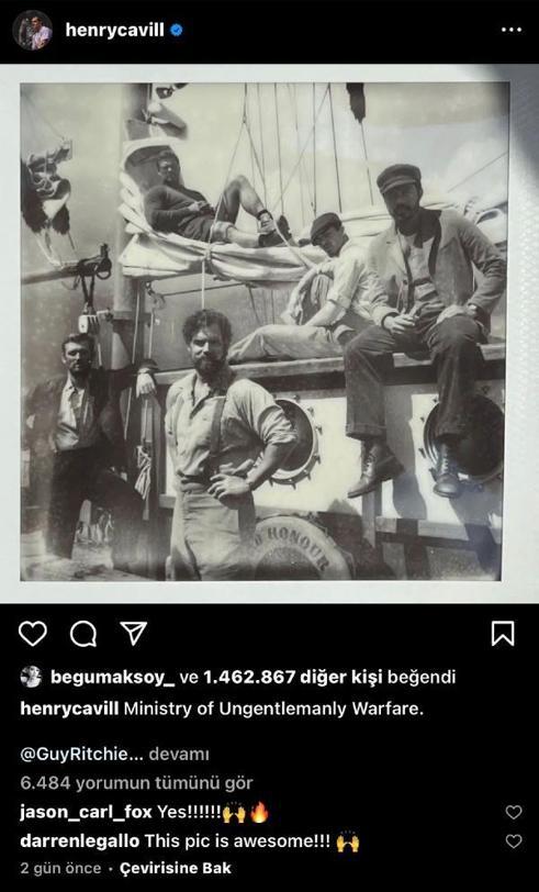 Süpermen, Antalyada çekilen filmden ilk kareyi paylaştı