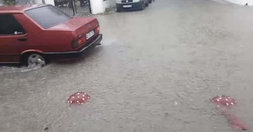 Muğla’da sağanak etkili oldu