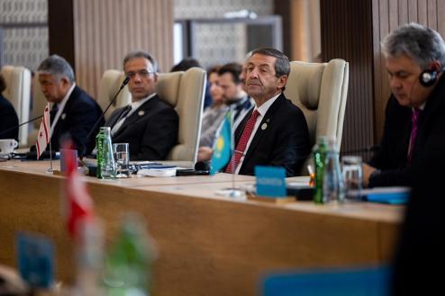 KKTC Dışişleri Bakanı Ertuğruloğlu, Türk Devletleri Teşkilatı 12’nci Zirvesi Dışişleri Bakanları Konseyi Toplantısı’na katıldı