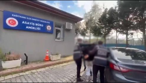 Kağıthanede gürültü kavgasında aileye kurşun yağdıran şüpheli tutuklandı; kapı dürbünden bakarak ateş açtı