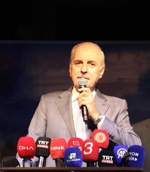 TBMM Başkanı Kurtulmuş: Bu millet Allahtan başka kimsenin önünde diz çöküp, eğilmez