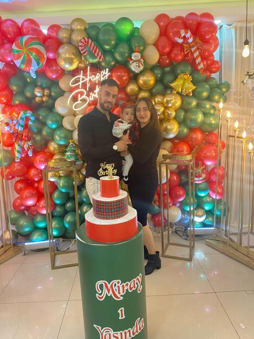 Miray bebek gen tedavisi sonrası ilk yaş gününü kutladı