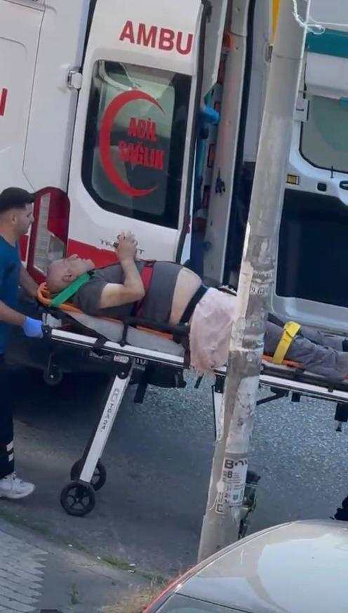 Esenyurtta silahlı saldırı kamerada