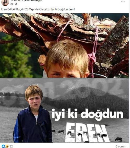 Şehit Eren Bülbül, doğum gününde anıldı