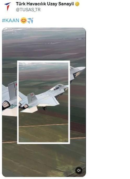 TUSAŞ, Milli Muharip Uçak KAANı Ferdi Tayfur şarkısıyla paylaştı